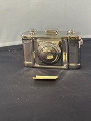 Ceramic Camera Silver Home Decor Photography 6″x3″ from Interiors by Design