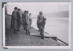 Excursion of the municipal office Großbothen Grimma 1949-old photo 1940s