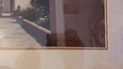 Taos, NM Pueblo Mission Church St. Francis Frame & Matted Photograph WJ Mandell