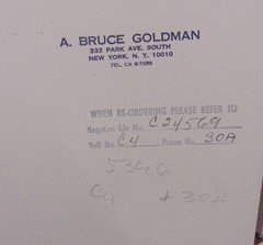 Rabbi A. Bruce Goldman – 9″ x 13″ b/w NYC Fashion Photograph, ca. mid-60s