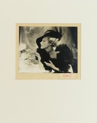 BEATON, Cecil. (1904–1980). Marlene Dietrich, 1935