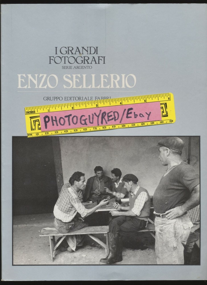 Italian language photography softcover book_Enzo Sellerio-Sicily portfolio-1983