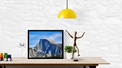 Classic Color Half Dome View, High Resolution Image, Many Formats, TV Art