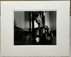 Original 1987 ABELARDO MORELL ‘Toy Horse’ PHOTOGRAPH inscribed to ALLAN R CRITE
