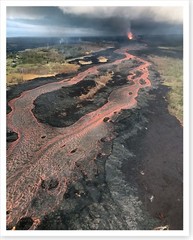 Fissure 8 Braided Lava Channel Kilauea Volcano Hawaii 2018 Silver Halide Photo