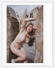 Art nude model Sylvie Instax Wide Instant Film Print Fujifilm High Quality Naked