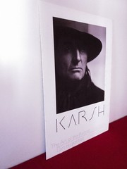 Yousuf Karsh – Grey Owl 1936 – The Art of the Portrait 1989 Exhibition Poster CA