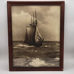 WILLARD WORDEN SF Photograph Emma Claudina Capt William Matson Hilo Hawaii Ship