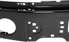 Front Bumper Face Bar Compatible with 2009-2014 Ford F150 W/Fog Light Holes Repl