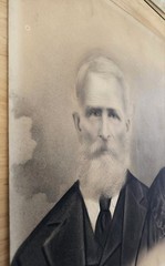 Antique Studio CRAYON PORTRAIT, Tennessee Farmers Pioneers Oddities BOGLE FAMILY
