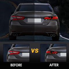 New Taillights for Toyota Camry Tail Light Assembly 2018-2023 SE XSE LE XLE TRD