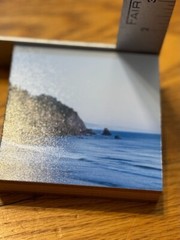 Coastal Beach Cottage Decor – Gorgeous PNW Beach Photo Mounted on Wood for Home
