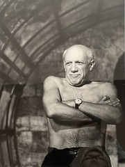 French André Villers (1930-2016) Signed Photograph Portrait of Pablo Picasso