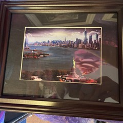 New York Artwork Bought On NYC Streets And Then Framed! Brand new never used!
