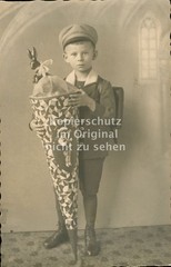 17x PHOTO School Bag, First Day of School, Boy, Girl, Enrollment ~1920-1950 AS66