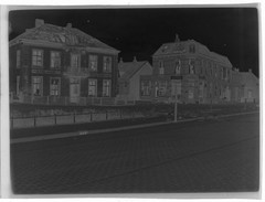 End of War Bomb Damage Destroyed Buildings Shop Vintage Negative Circa 1943 #181