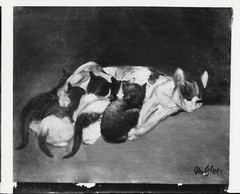 Photograph George Benjamin Luks,1867-1933,American realist, ashcan artist