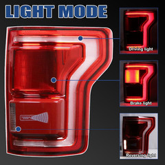 Tail Lights Compatible with Ford F150 F-150 2015 2016 2017 Right Passenger Side