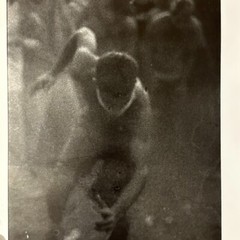 Photograph Silver Gelatin Print Janine Gordon 16″x20″ B/W Mosh Pit Dusty Pit