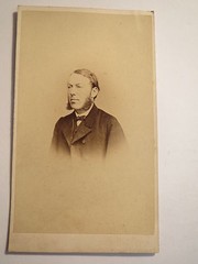 Hamburg – 1866 – Man with Beard in Suit – Portrait / CDV