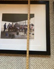Pair Of Framed Ranch Branding Photo Prints. “06 Ranch, Photographed By Caruth”