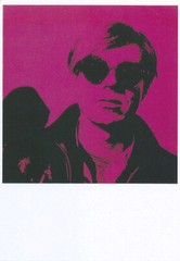 Andy Warhol 3, by Nat Finkelstein, postcard, postcard, carte postale,