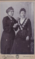 Atelier Fleiter CDV – 2 Ladies – Geseke i.W. circa 1900