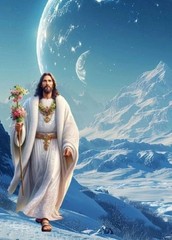 jesus christ wall art 8*10 religious christian faith god home decor print jesus