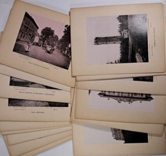 21 photographs pictures from Thuringia, publisher Junghanss & Koritzer, Meiningen 1890