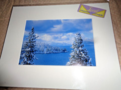Jon Paul Signed Landscape Photograph Lake Tahoe 4 X 6 Print Ready In 8 X 10 Mats
