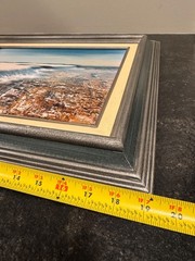 Vintage framed photograph: Fog Over East River Mountain