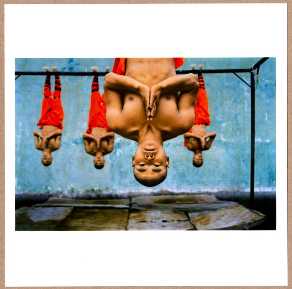 SIGNED STEVE MCCURRY KUNG FU SHAOLIN MONASTERY ZHENGZHOU CHINA 2004 LTD 2004 6 x