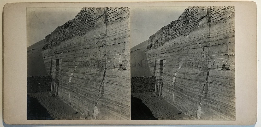 Egypt Archaeology UK Photograph PL35P16 Stereo Vintage Analogue 1912