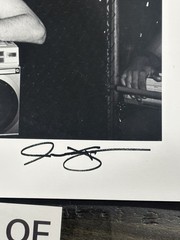 Ricky Flores Photo Jay And The Boom Box 1984 NYC Graffiti 28 / 50 signed