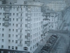 Old Canada Downtown photograph, Urban Life, Old Cars