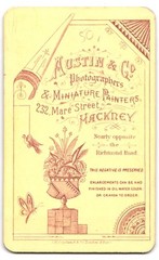 Photograph Austin & Co., Hackney, 232 Mare Street, Portrait of a Young Man