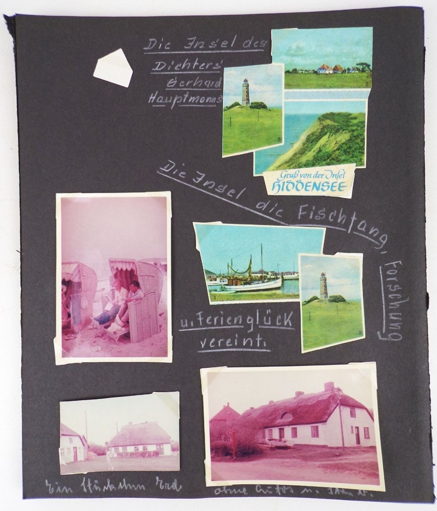 Photo Bundle Vitte Hiddensee 1950s 1960s