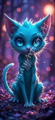 Nice Cat – Digital Image Picture Phone Background AI Art, 12 images – #08