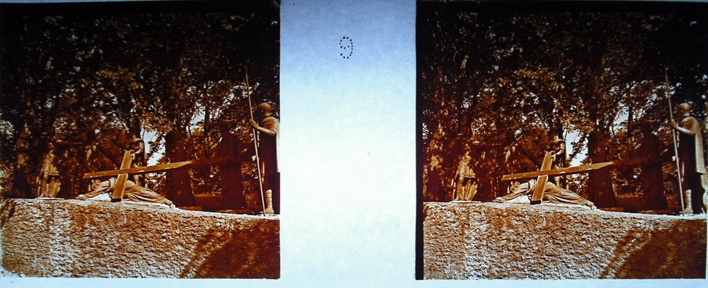 Photography c1920 Path Cross Of Espelugues Jesus Falls for The 3ème Once