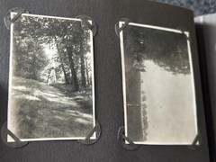 old photo album civilian with defects, civilian, /132