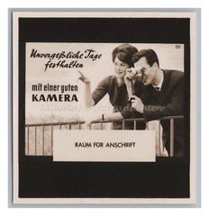 Advertising Dewag German Democratic Republic Camera Capture Unforgettable Days Old Photo 1950s
