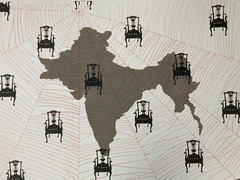 LAUREN EWING Signed THE BRITISH CHAIRS Monotype 1993 INDIA PARTITION Limited Ed