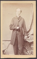 Friedrich Ludwig Arnsburg Actor Vienna Portrait CDV Photo Mahlknecht 1870