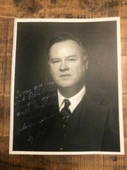 Signed/Inscribed B/W Photo of J. Hardin Peterson to Dwight Rogers / Florida Rep.