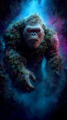 8 Jungle – Digital Image Picture Phone Background AI Art, 8 images