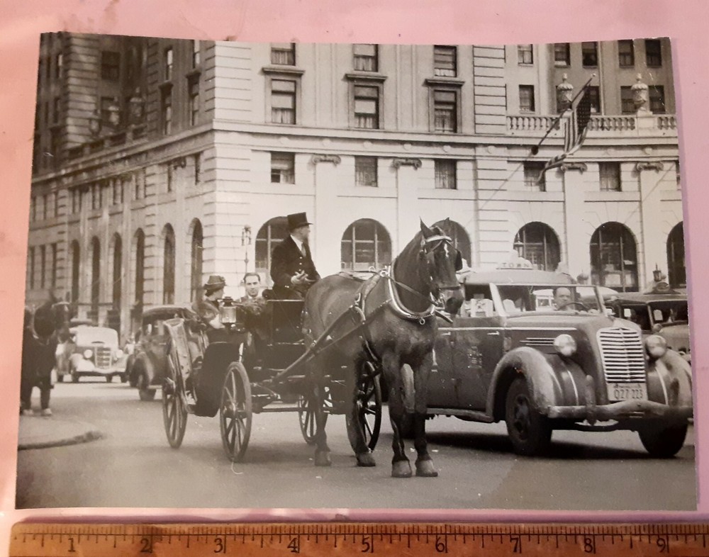 Signed 1939 7×9.5 NYC African-American New York City PHOTO LEAGUE Joe Schwartz