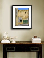 Siesta In Antibes France 12″ x 16″ Fine Art Print, Urban Architecture, Historic