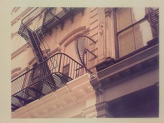 New York City Street Scenes 3 Plaque-Mounted Photographs Architecture and People