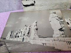Lot Of 12 Vintage Black And White Photographs Venice Rome Florence Italy 9×7.5