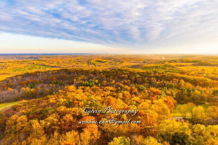 Landscape photograph «Colors of Seasons» Calvin Chen signed (50 Megapixels)